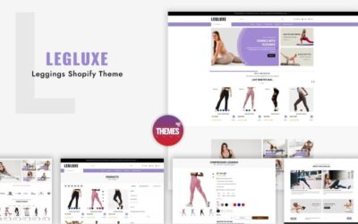 LegLuxe – Leggings Shopify Template and Activewear Shopify Theme