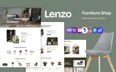 Lenzo - Furniture Store WooCommerce WordPress Theme