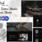 Leoink - Creative Tattoo Studio Elementor Wordpress Responsive Theme