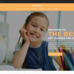 Leonardo Art School for Children WordPress Theme