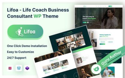 Lifoa – Life Coach & Business Consulting WordPress Theme