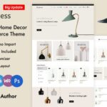 Lightness - Lighting and Home Decor Store Elementor WooCommerce Responsive Theme