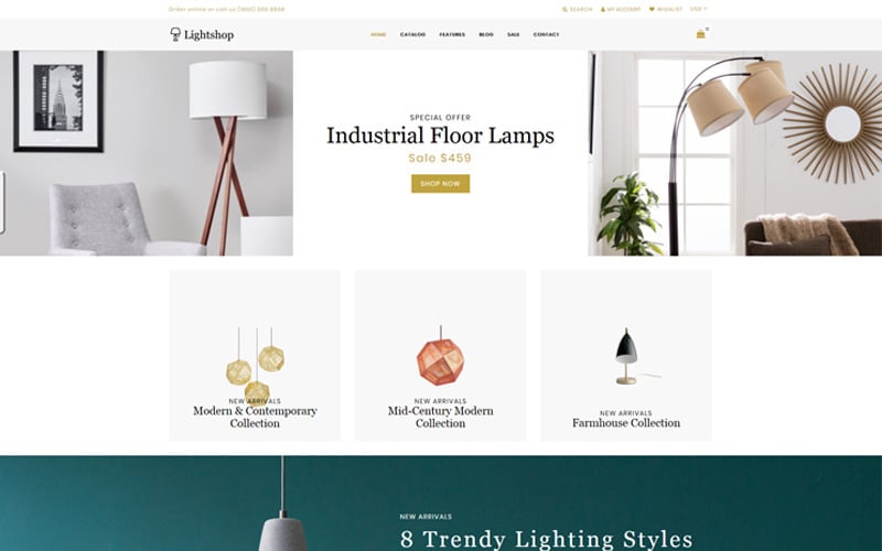 Lightshop - Decor Modern Shopify Theme Lightshop - Decor Modern Shopify Theme