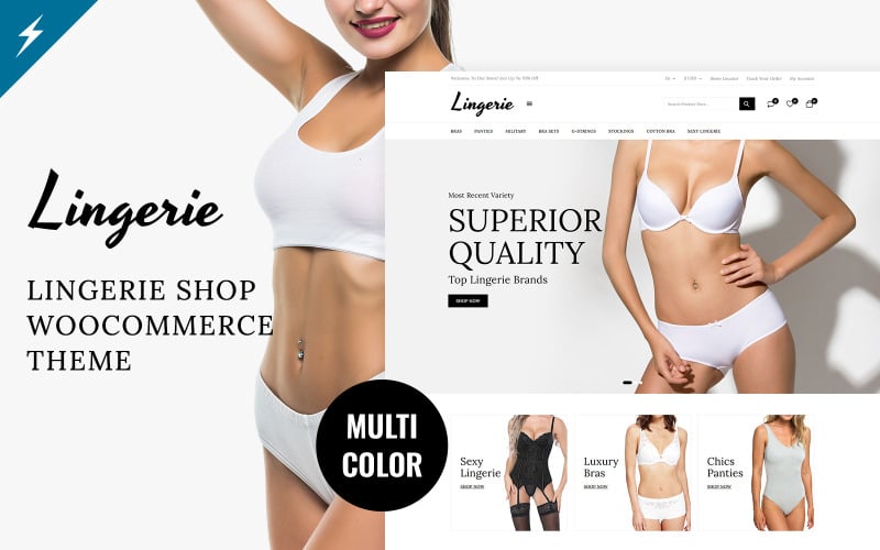 Lingerie & Fashion WooCommerce Responsive Theme Lingerie & Fashion WooCommerce Responsive Theme