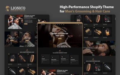 Lionico-High-Performance Shopify Theme for Barbershops, Men's Grooming & Hair Care