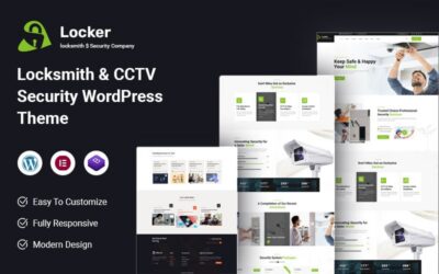 Locker - Locksmith & CCTV Security WordPress Theme