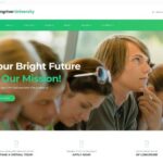 Longriver University Responsive WordPress Theme