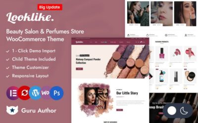 Looklike - Beauty Salon and Perfumes Store Elementor WooCommerce Responsive Theme