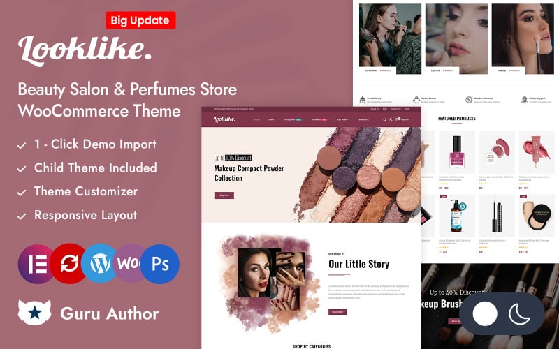 Looklike - Beauty Salon and Perfumes Store Elementor WooCommerce Responsive Theme Looklike - Beauty Salon and Perfumes Store Elementor WooCommerce Responsive Theme