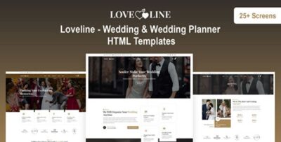 Loveline - Wedding & Wedding Planner HTML Templates