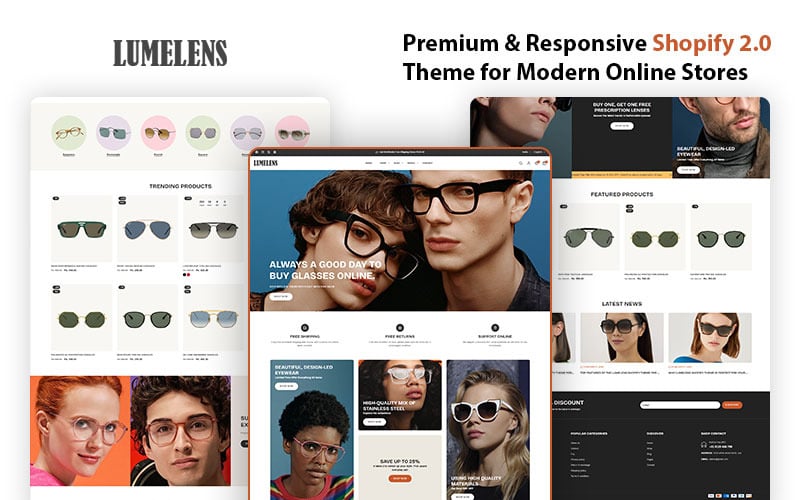 LumeLens – The Ultimate Shopify Theme for Sunglasses & Eyewear LumeLens – The Ultimate Shopify Theme for Sunglasses & Eyewear