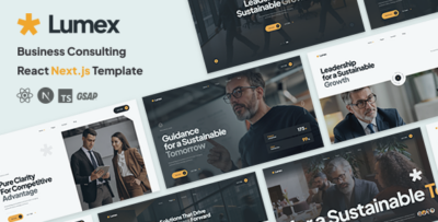 Lumex - Business Consulting NextJS Template
