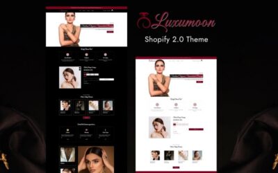 Luxumoon – Jewelry Shopify Theme