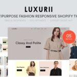 Luxurii - Multipurpose Fashion Responsive Shopify Theme