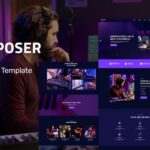 Lyrics - Composer And Music School WordPress Elementor Theme