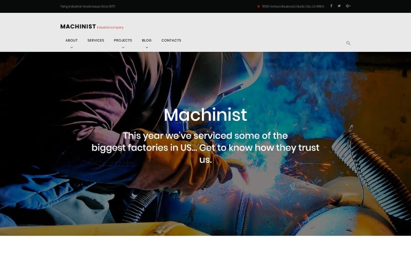 Machinist - Professional Industrial WordPress Theme Machinist - Professional Industrial WordPress Theme