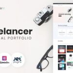 MalcolmY - Freelance Portfolio WordPress Theme for Professional Services Website