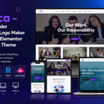 Marca - Logo Provider Company, Logo Maker and Editor Elementor WordPress Theme