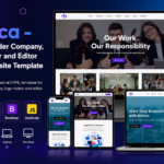 Marca - Logo Provider Company, Logo Maker and Editor HTML Website Template