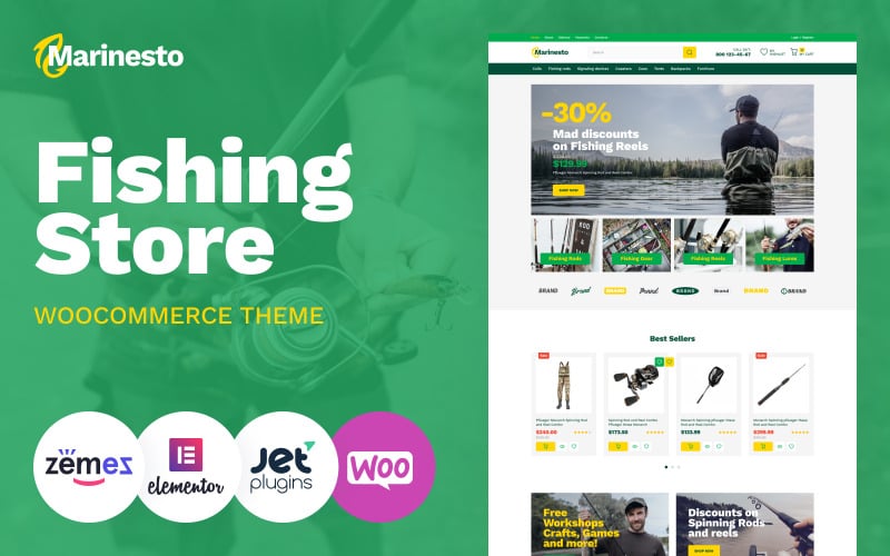 Marinesto - Fishing ECommerce Classic Elementor WooCommerce Theme Marinesto - Fishing ECommerce Classic Elementor WooCommerce Theme