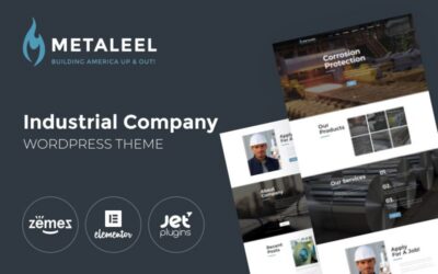 Mataleel - Industrial Construction WordPress Theme