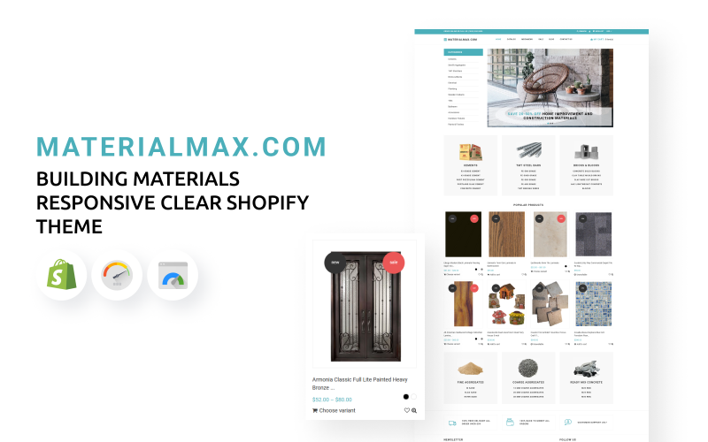 Materialmax - Building Materials Responcive Clear Shopify Theme Materialmax - Building Materials Responcive Clear Shopify Theme