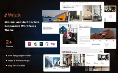 Materix - Minimal and Architecture Responsive WordPress Theme