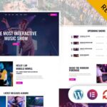 Mauzic - Music Artist Elementor WordPress Responsive Theme