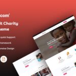 Maxcom – Nonprofit Charity Website Template