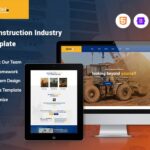 Maxdel - Construction Industry Website Template
