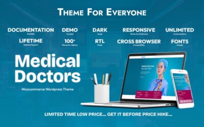 Medical Doctors WooCommerce WordPress Theme