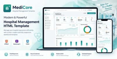 Medicore | Hospital Management System HTML Template