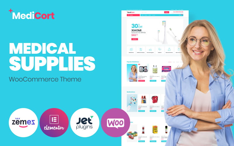 MediCort - Medical ECommerce Classic Elementor WooCommerce Theme MediCort - Medical ECommerce Classic Elementor WooCommerce Theme