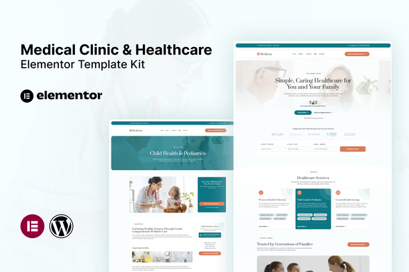 Medictra - Medical Clinic & Healthcare Elementor Template Kit Medictra - Medical Clinic & Healthcare Elementor Template Kit