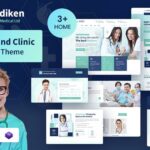 Mediken - Medical & Clinic Service WordPress Theme.