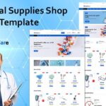 Mediscare - Medical Supplies Shop React Website Template