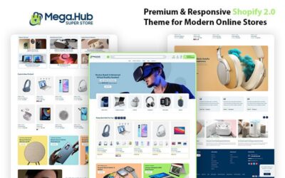 MegaHub – The Shopify Theme for Electronics & Gadgets Shop