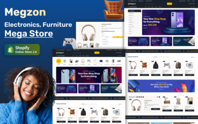 Megzon - Electronics & Gadgets Mega Store Multipurpose Shopify 2.0 Responsive Theme