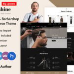 Menshine - Hair Salon & Barbershop Elementor WooCommerce Responsive Theme