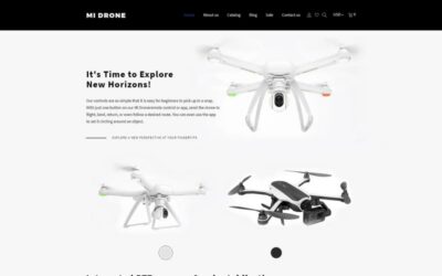 Mi Drone - Single Product Responsive Shopify Theme