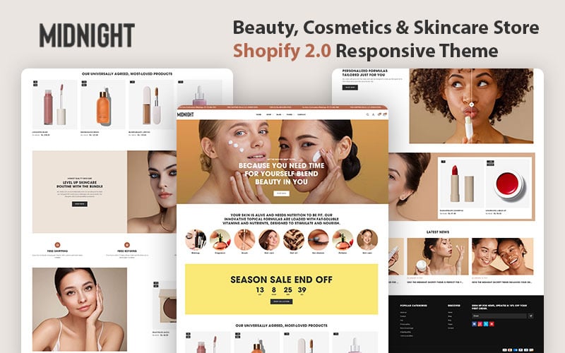 Midnight – A Luxe Shopify Theme for Beauty & Skincare Brands Midnight – A Luxe Shopify Theme for Beauty & Skincare Brands