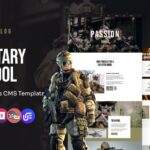 Milatlog - Military School Multipurpose WordPress Elementor Theme