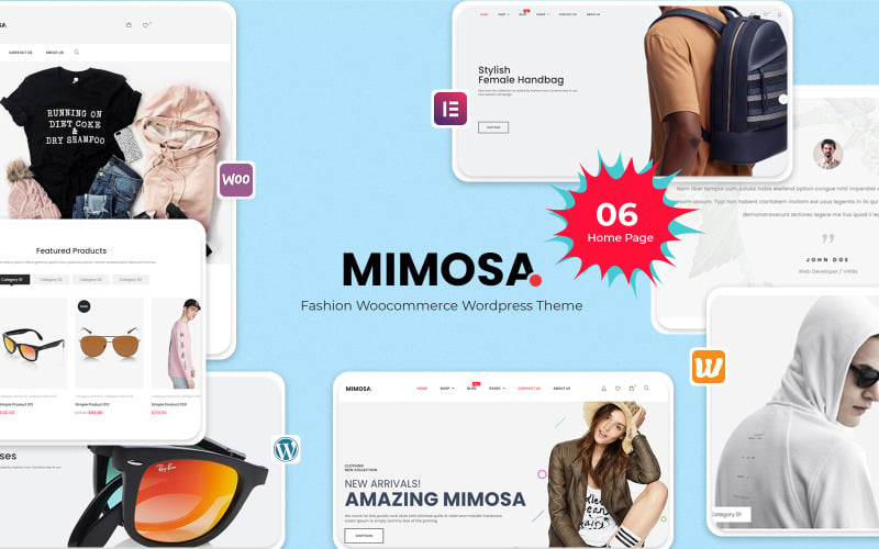 Mimosa - Fashion WooCommerce Theme Mimosa - Fashion WooCommerce Theme