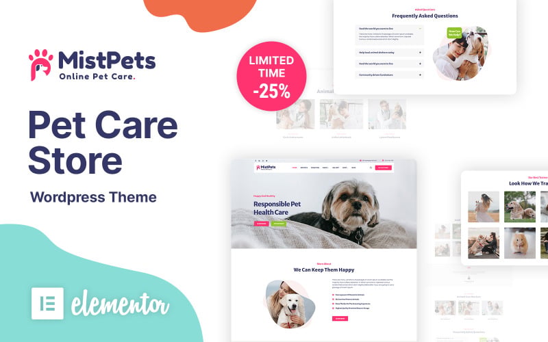MistPets - Animal Care & Pet WordPress Theme MistPets - Animal Care & Pet WordPress Theme