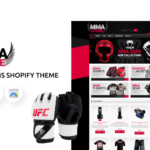 MMA Items Sports Store Shopify Theme