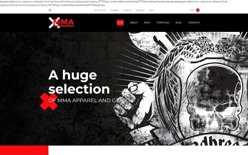 MMA WooCommerce Theme MMA WooCommerce Theme