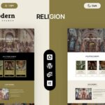 Modern - Church And Religion WordPress Elementor Theme