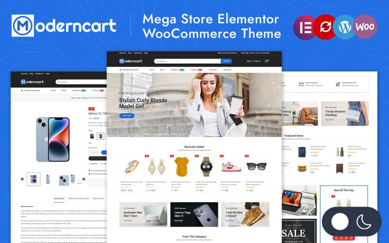 ModernCart - Mega Store Elementor WooCommerce Responsive Theme ModernCart - Mega Store Elementor WooCommerce Responsive Theme