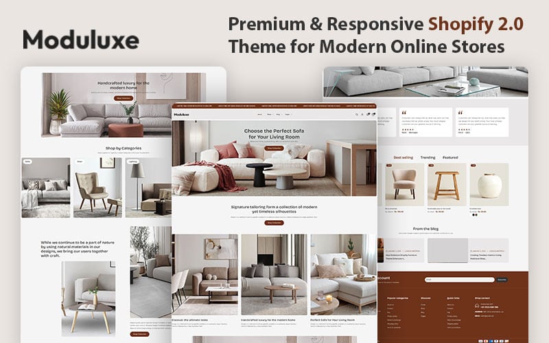 Moduluxe – A Premium Shopify Theme for Furniture & Home Décor Moduluxe – A Premium Shopify Theme for Furniture & Home Décor