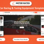 Motor Mates - Car Racing & Tuning Equipment WooCommerce Template